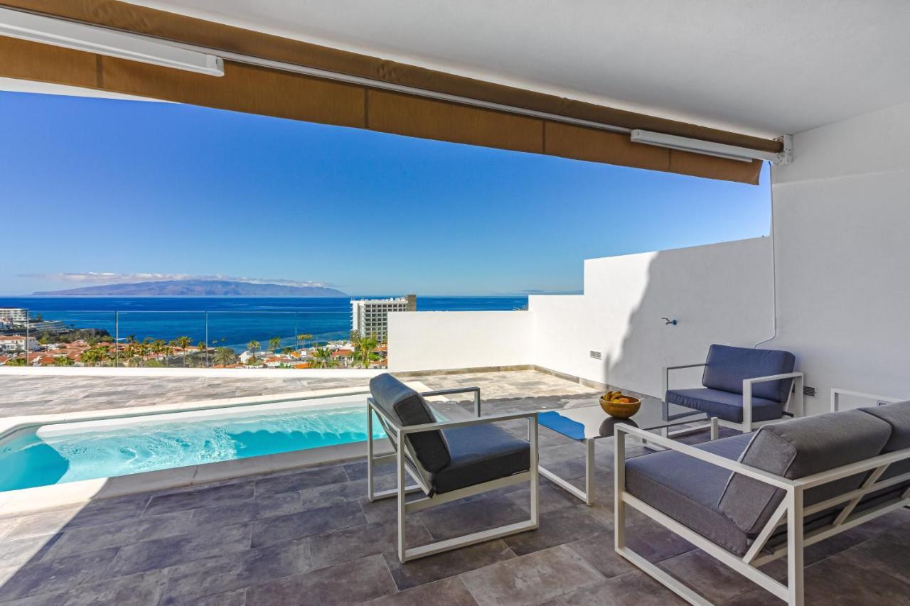Magnifico Bungalow Con Vista Panoramica Y Piscina Privada Acantilado de los Gigantes Dış mekan fotoğraf