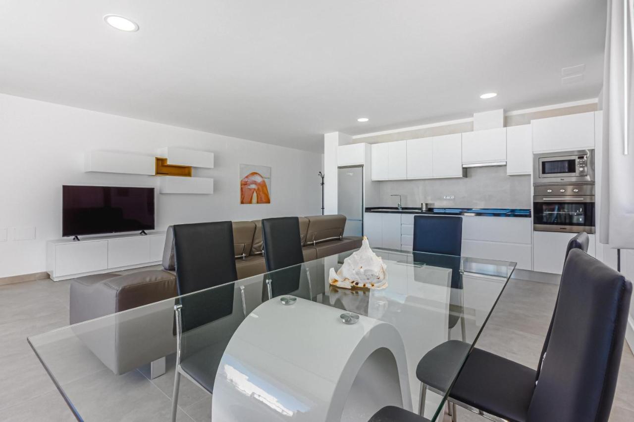 Magnifico Bungalow Con Vista Panoramica Y Piscina Privada Acantilado de los Gigantes Dış mekan fotoğraf